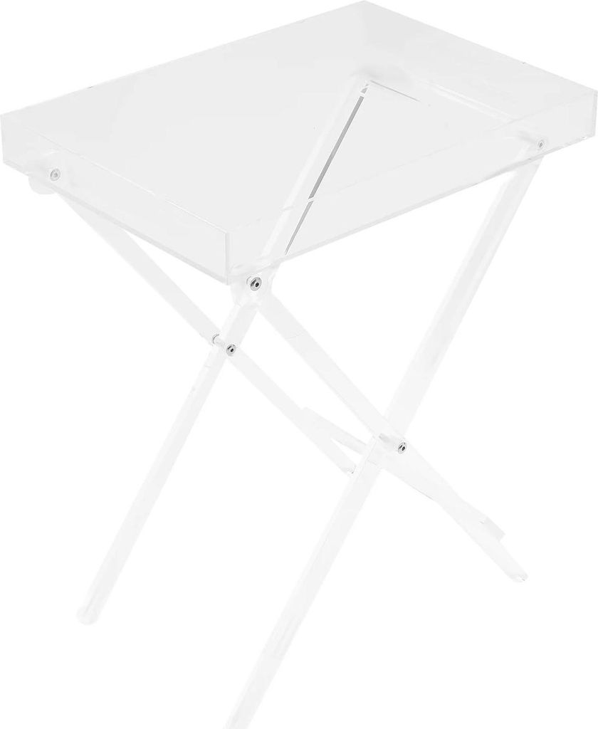 Acryl-Tisch - Klappbarer Tablett-/Beistelltisch - Leicht Produktbild 