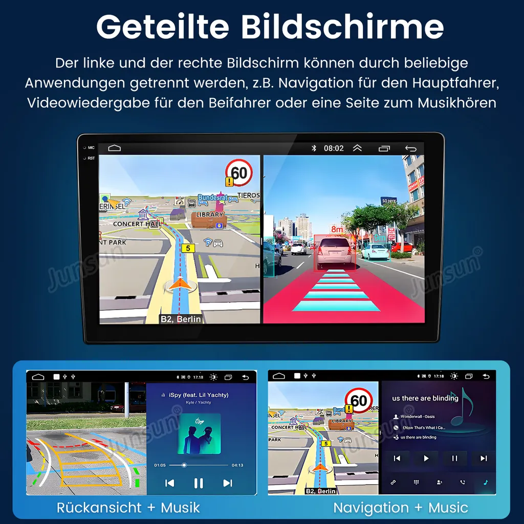 Système de Navigation Android pour Passat B7 avec Écran Tactile 10 Pouces - 11