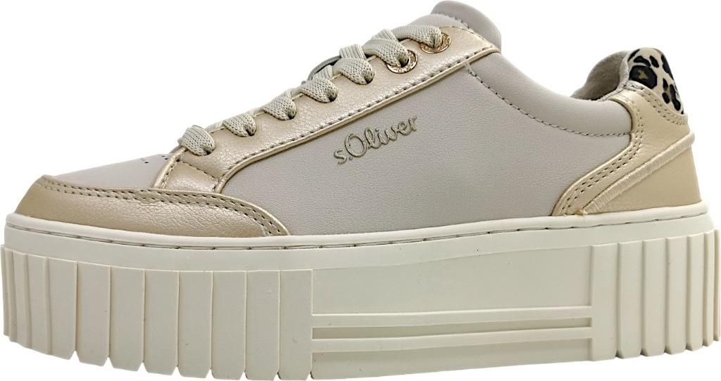 s.Oliver Sneaker Beige in Gr. 36