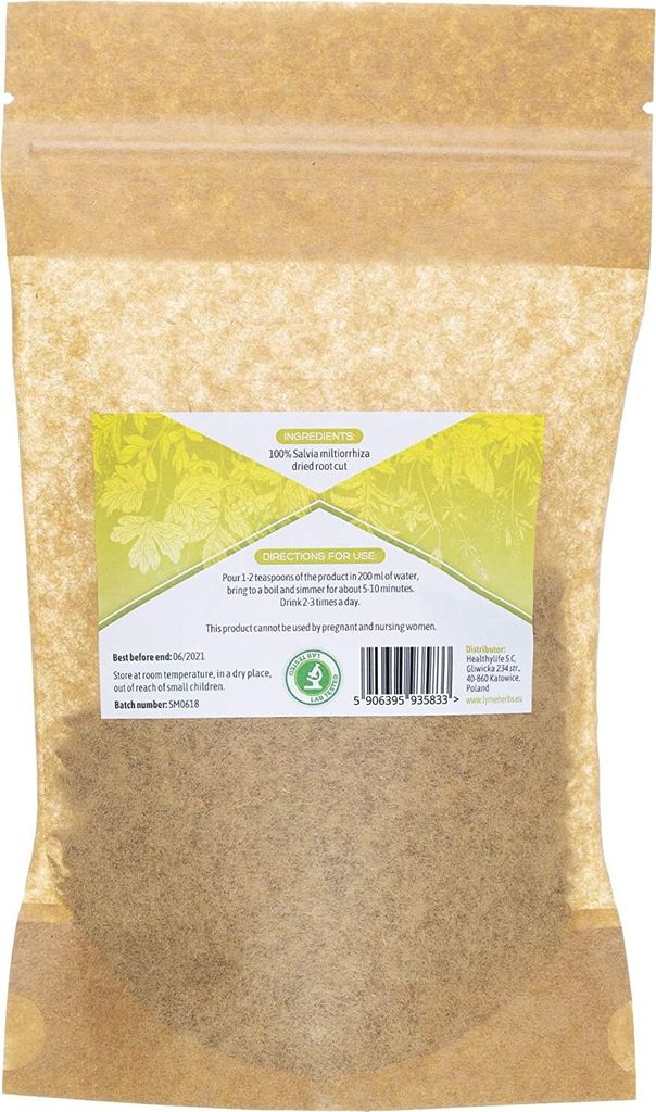 Rotwurzel-Salbei (Salvia), Wurzelschnitt (100g) Produktbild 