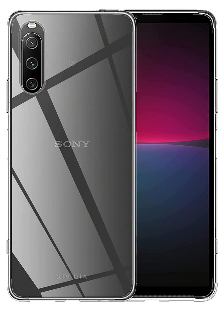 Sony Xperia 10 IV Hülle, Ultra Dünn Crystal Transparent Soft TPU Case Schutzhülle für Sony Xperia 10 IV