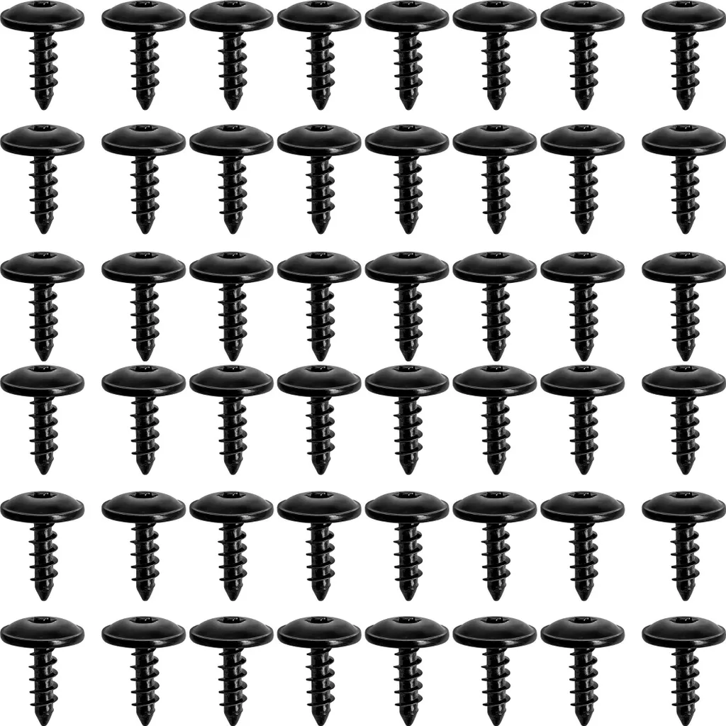 Agrafes et Vis Torx de Passage de Roue pour Rénovation VW Audi 50 Pcs