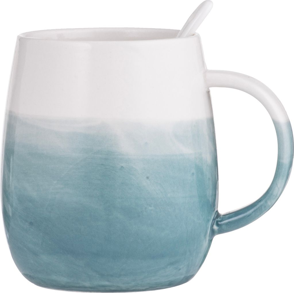 ladelle Immerse schattiert blaugrün Becher- & Löffel-Set 12cm