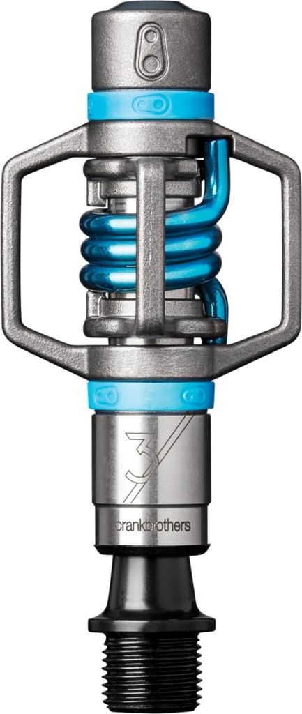 Crankbrothers Eggbeater 3 Klick-Pedal silver-electric blue