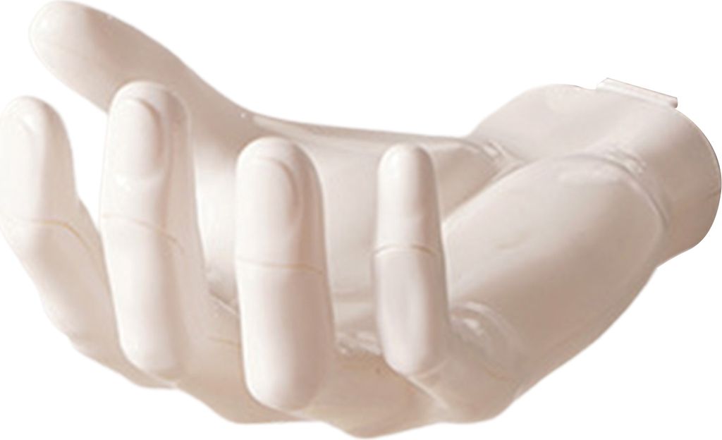 Wandhaken, stanzfrei, spurlos, umweltfreundlich, kreativ, praktisch, dekorativ, Kunstharz, handförmig, Aufbewahrungshaken, Schlüsselzubehör