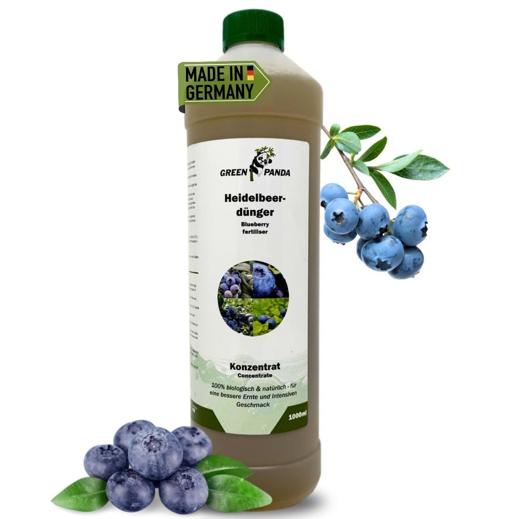 GreenPanda Heidelbeer- & Blaubeerdünger - Verbessert Ernte Produktbild 
