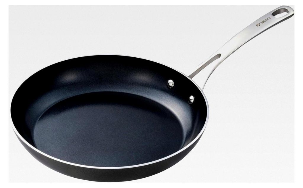 Keramikpfanne, Bratpfanne mit keramischer Antihaftbeschichtung, 26 cm, ohne PFAS/PTFE, Edelstahlgriff, für alle Herdarten geeignet, Anthrazit