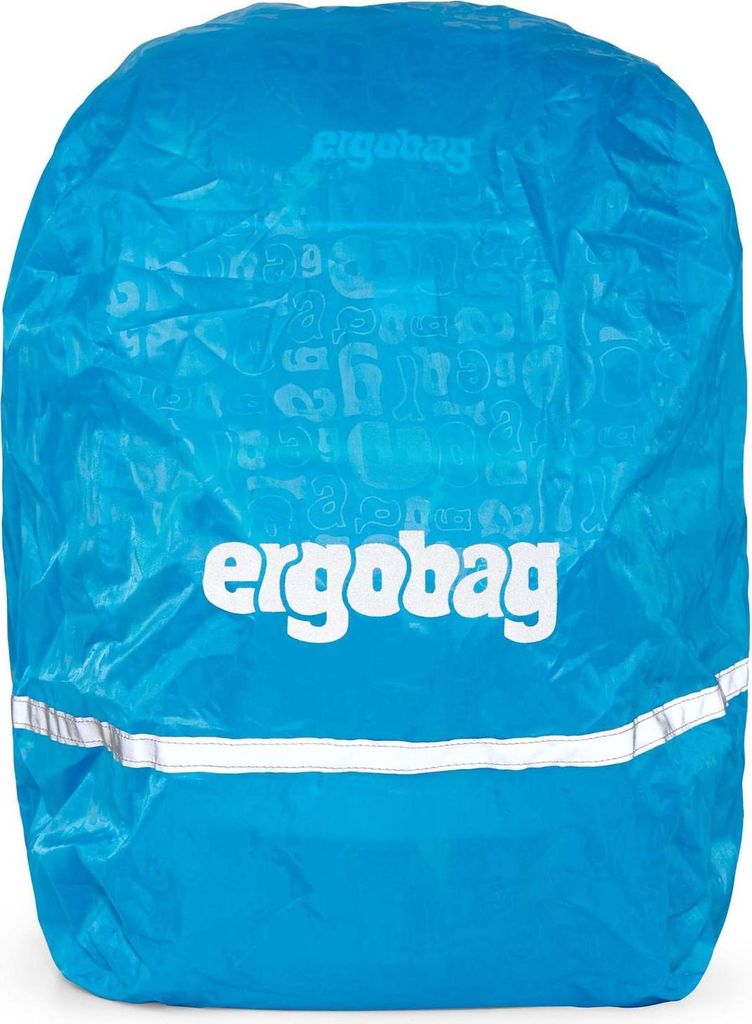 Ergobag Regencape Blau Regenhülle