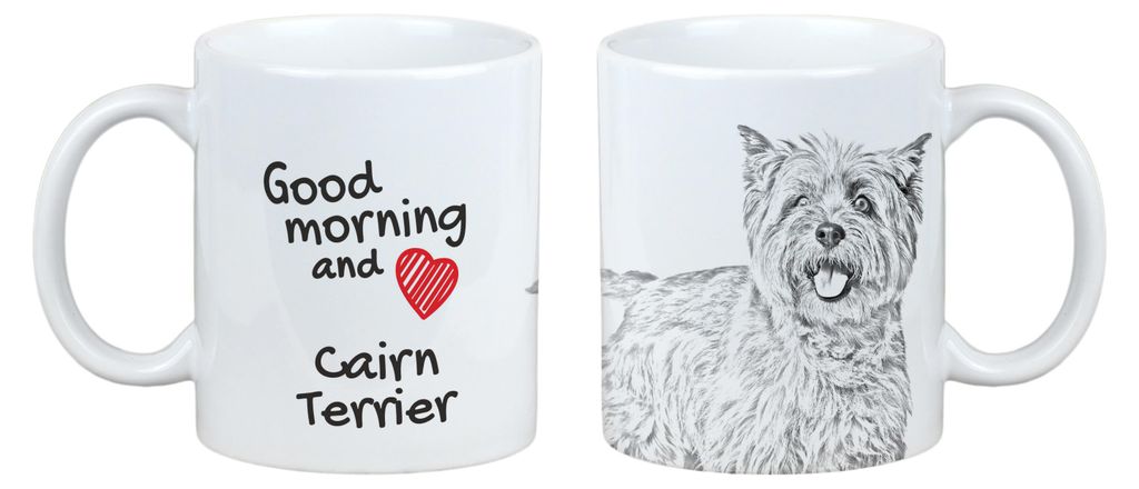 Cairn Terrier - Tasse mit Hund, Tasse mit Bild, personalisiertes Geschenk der Marke Art-Dog
