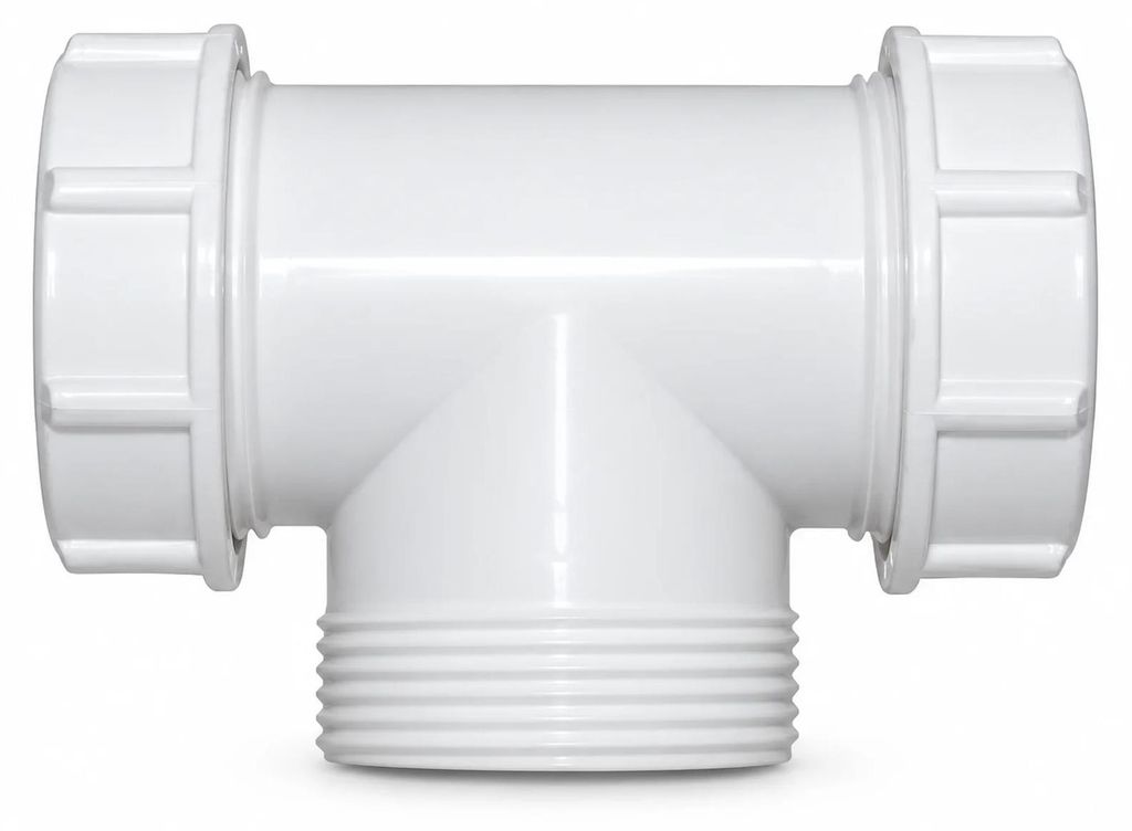 HL Hutterer & Lechner T-Stück aus PP, DN40 x 6/4", für Produktbild 