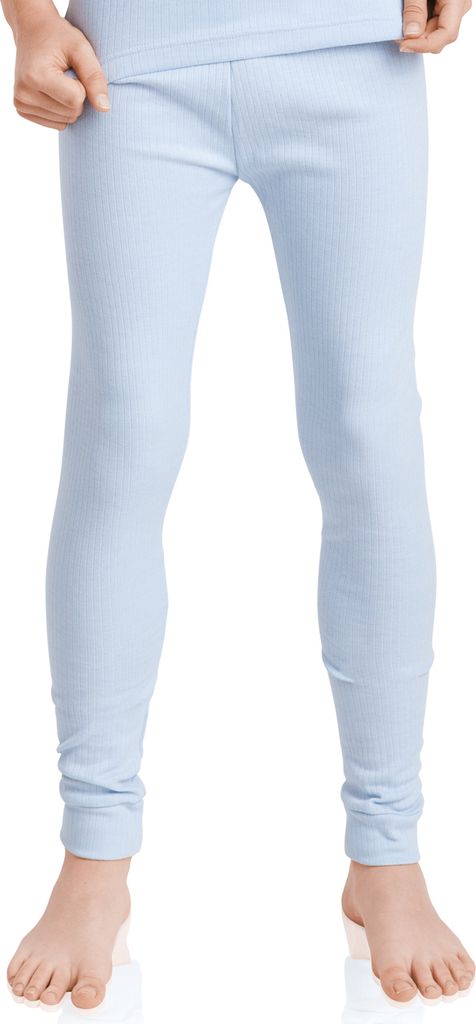 MT Kinder Ski- & Thermohose - Winter Unterwäsche lang für Jungen und Mädchen - Ice Blue 146-152