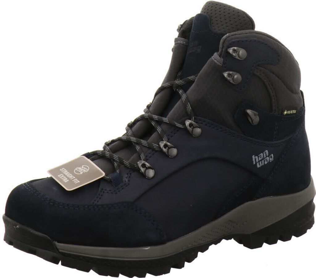 Hanwag Banks SF Extra Lady GTX Trekkingschuhe High Wanderschuhe Gore-Tex wasserdicht Damen blau 41,5