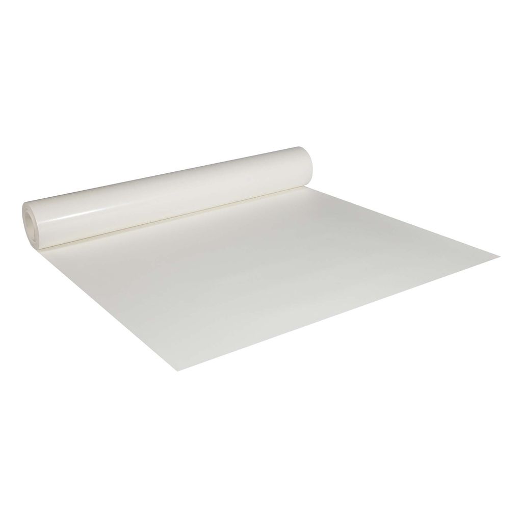 Abdeckpappe Milchtütenpapier weiß 1 x 55 m beidseitig PE Produktbild 