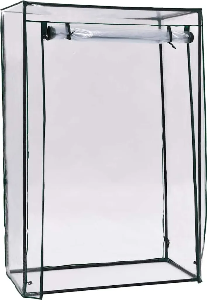 Serra Orto vidaXL 150cm - Struttura Acciaio e Telo PVC Trasparente