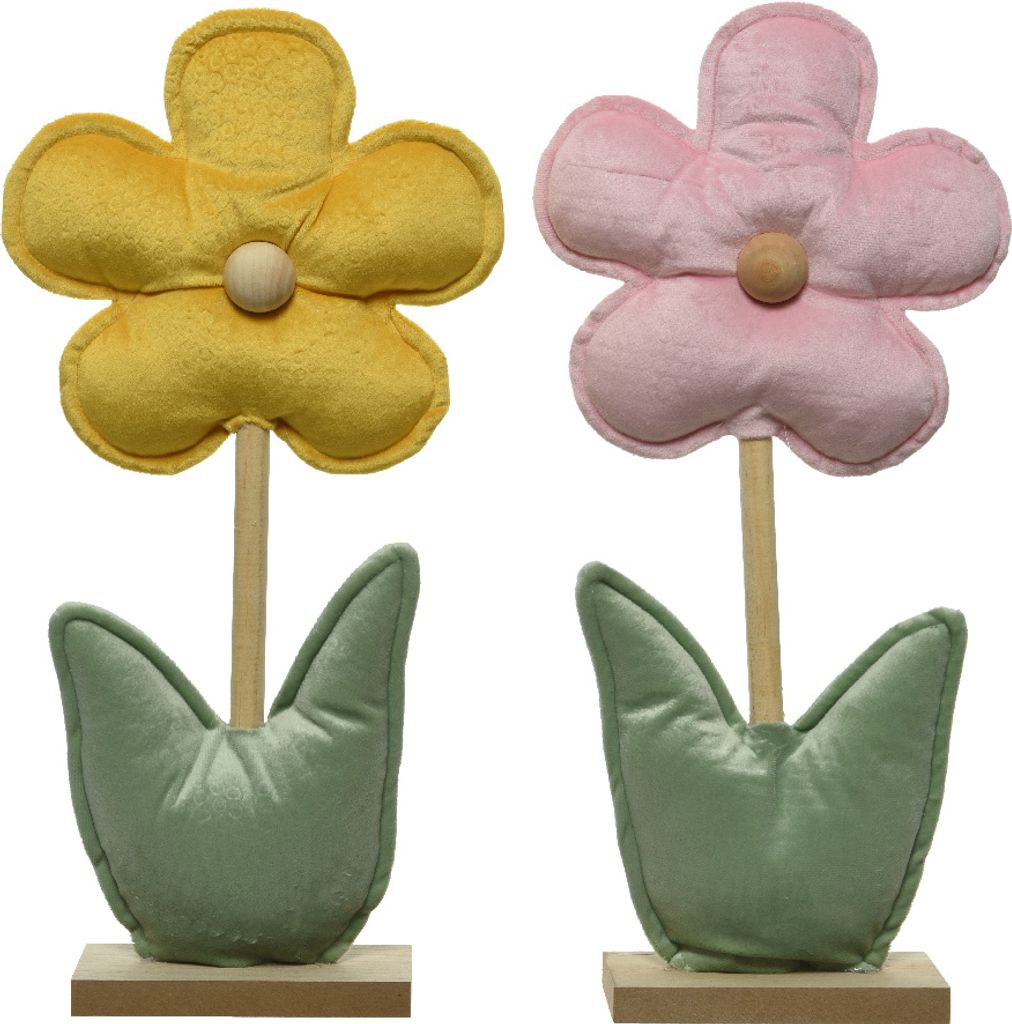 Figurka ozdobna na parapet kwiatek pluszowy 41 cm Zdjęcie produktu 