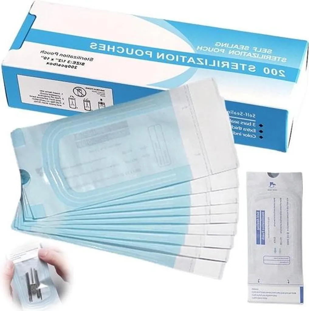 Sachet stérilisation autoclave fermeture facile 90x260 mm haute qualité