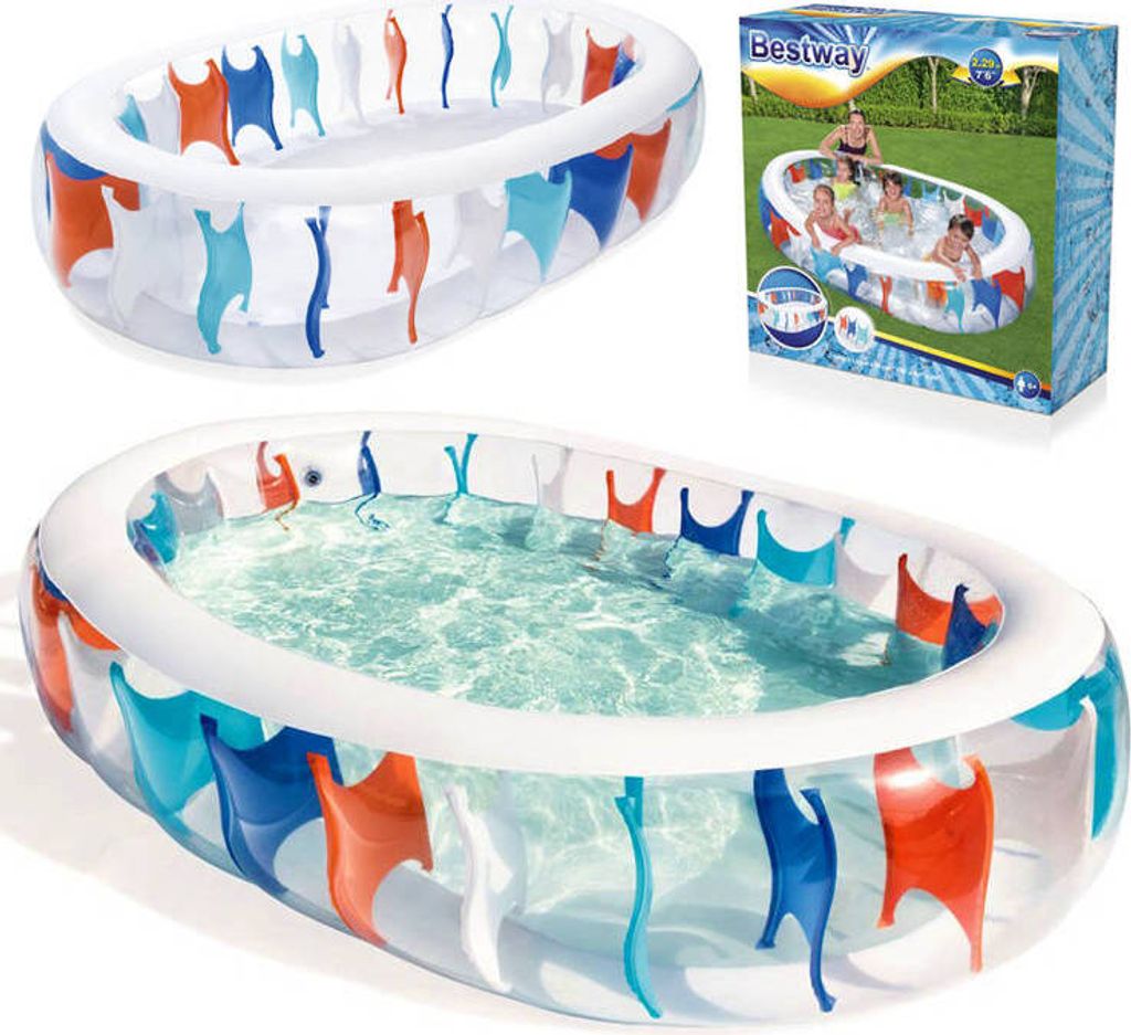 Bestway 54066, 542 L, Nafukovací bazén, Viacfarebný, 4,02 Obrázok produktu 