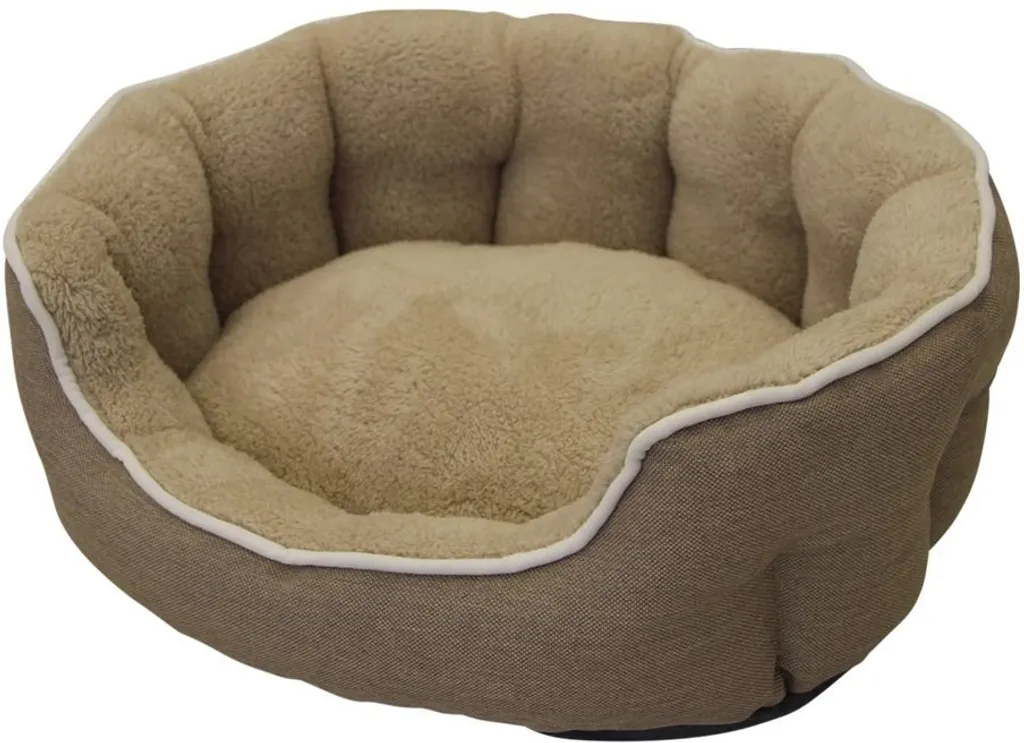 Lit Nobby Classic Brenta Brun Clair - Couchage Confort 59 x 53 x 18 cm