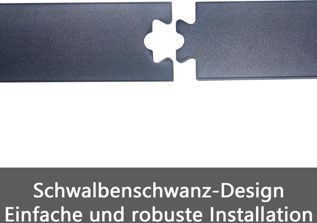 YARDIN 12FT/366cm Schiebetürbeschlag Set, Schiebetür Produktbild 4