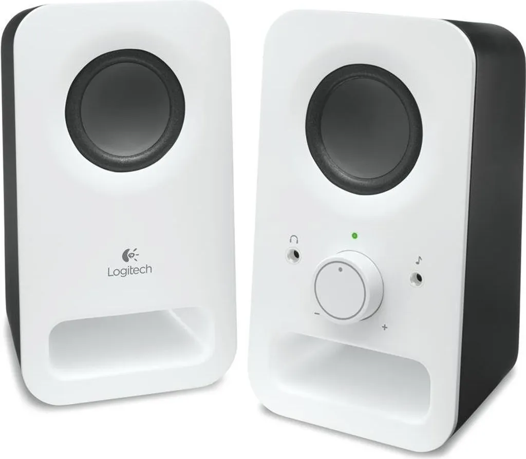 Enceintes Multimédia 2.0 Logitech Z150 Son Stéréo Clair pour Laptop