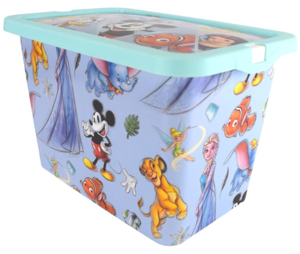 Spielzeugkiste 100 Jahre Disney Spielzeug Stapelbox Produktbild 