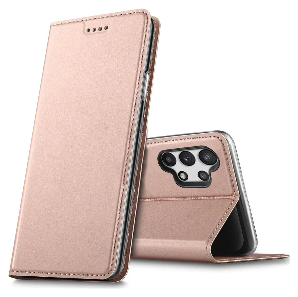 Cover Samsung A13 4G Libro Slim: Custodia Protettiva Flip Case Antiurto
