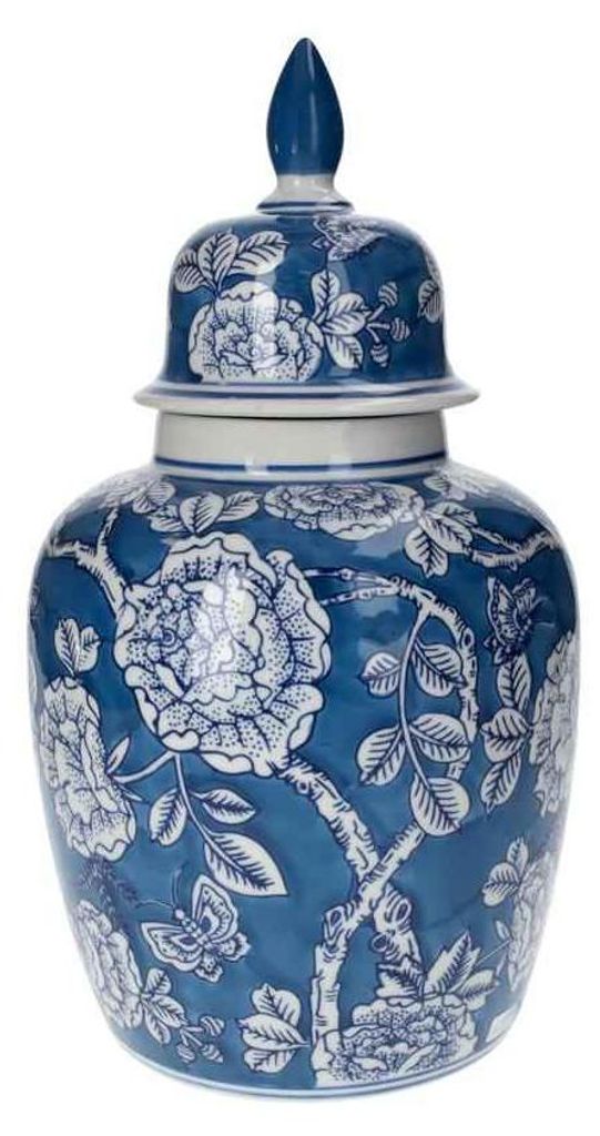 KEYHOMESTORE | Potiche Decorativa in Porcellana Immagine del prodotto 