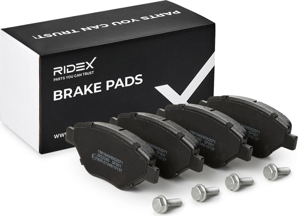 RIDEX Bremsbeläge Satz Vorne für RENAULT MEGANE II Kombi (KM0/1) 402B0956