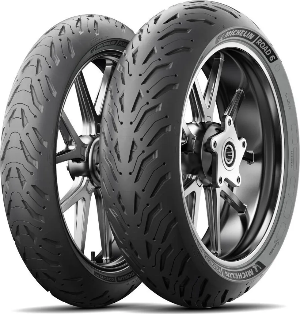 Pneu Michelin Road 6 180/55 R17 73W anti-glisse et usure régulière moto