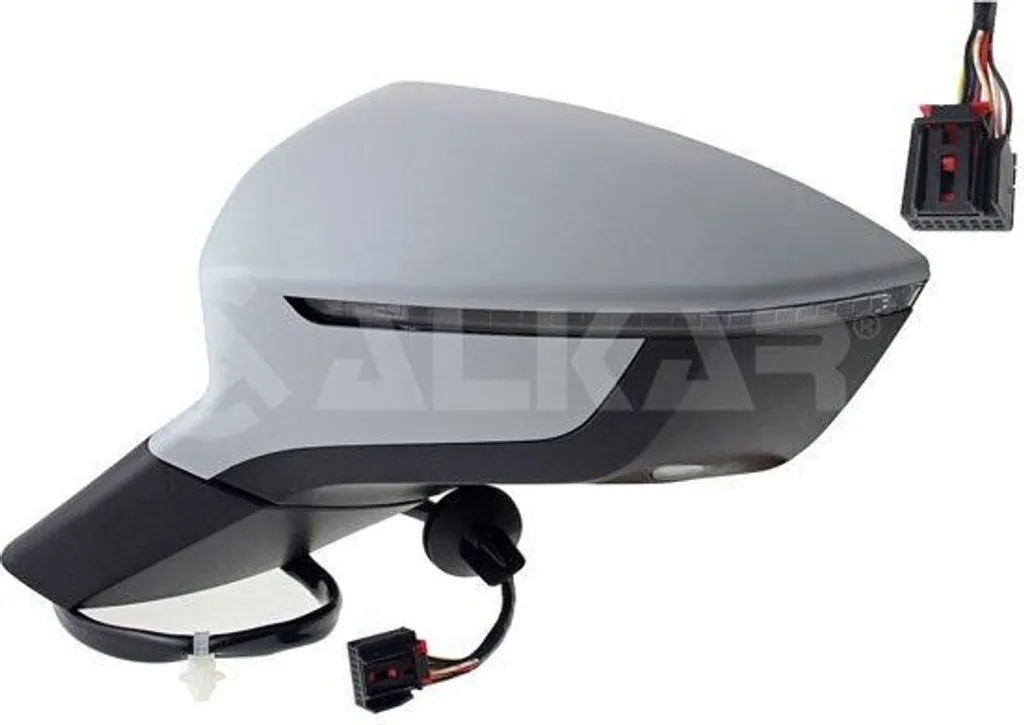 Rétroviseur Gauche ALKAR 6143094 pour SEAT Ateca (KH) OE 575857537BGRU