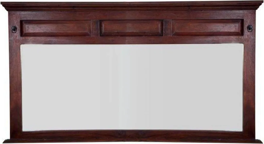 Miroir acacia massif nougat 160x87cm OXFORD #405 finition laquée chic