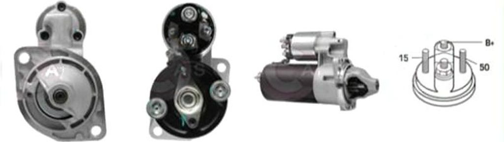 CASCO CST10134AS Starter Anlasser 1,40kW für BMW 3 Cabrio (E30) 3 Limousine (E30) 5 Limousine (E34) 5 Limousine (E28) 3 Touring (E30) Z1 Roadster 12V