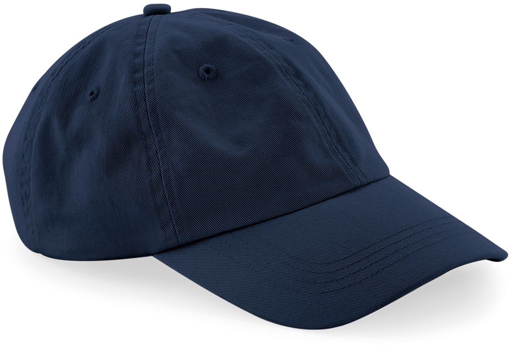 Beechfield B653 | Low Profile 6 Panel Dad Cap / Vorgebogener Schirm - Farbe: Navy - Größe: One Size