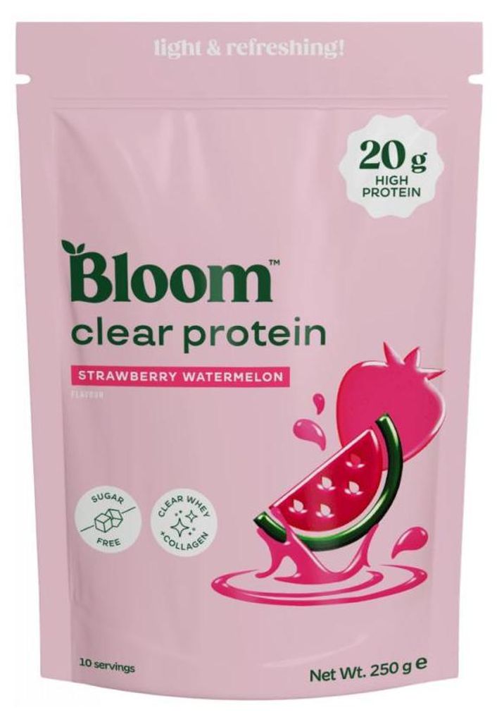 Bloom Clear Protein (250g) Strawberry Watermelon - Eiweiße Produktbild 