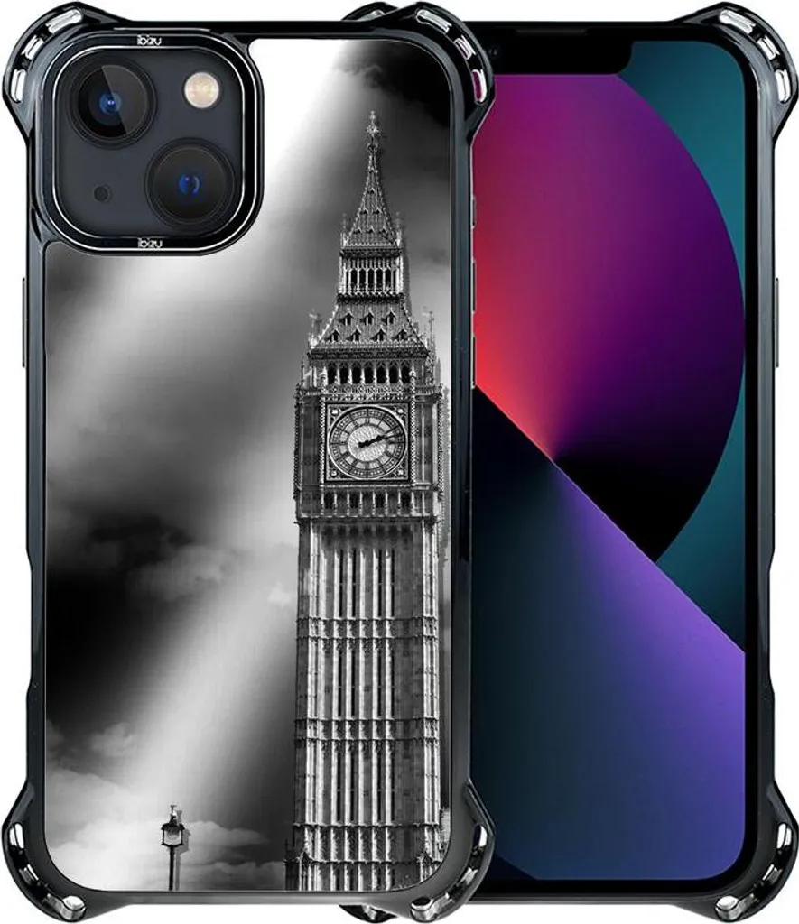 Protection iPhone 13 MagSafe Coque Renforcée IBIZU DropGuard Noire - 2