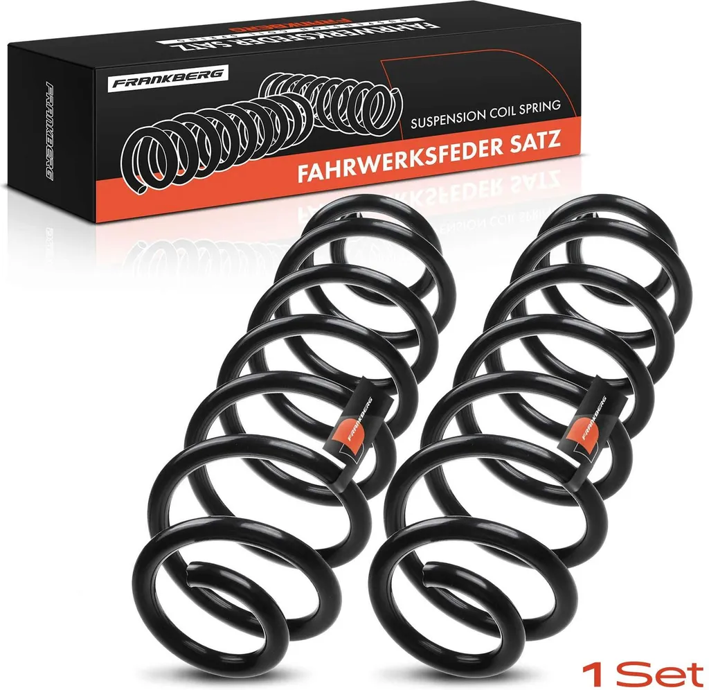 Ressorts de Suspension Renforcés pour Skoda Superb II 3T5 Essieu Arrière
