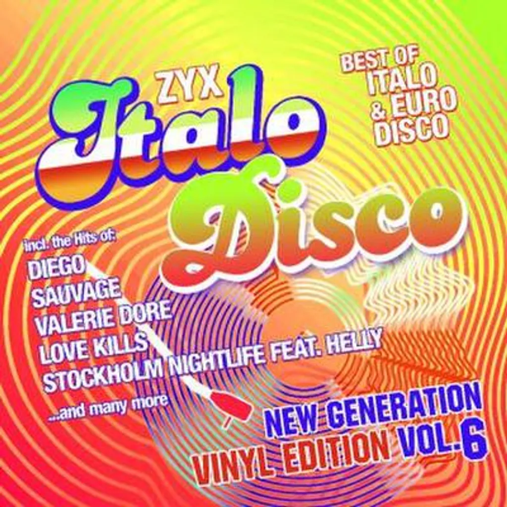 Double Disque Vinyle Italo Disco New Generation Vol.6 Collection Zyx