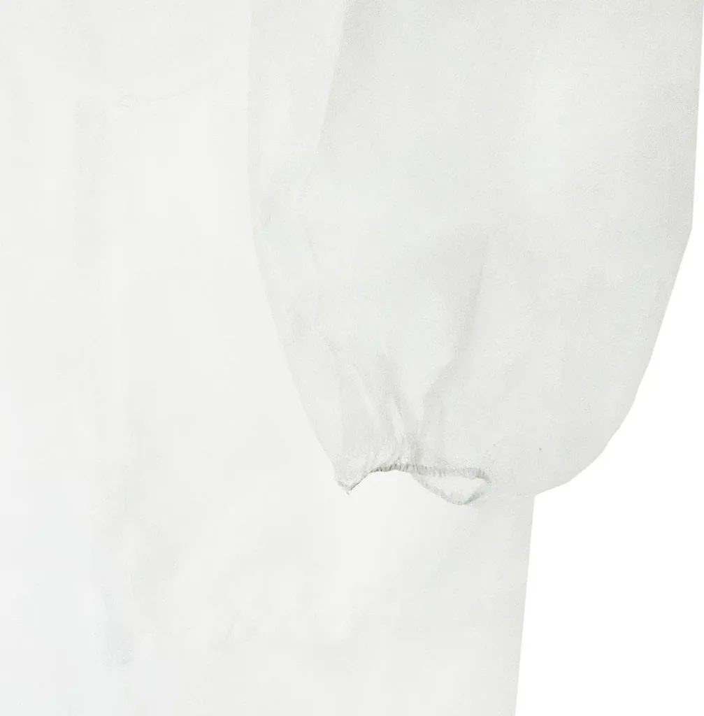 Blouses médicales jetables blanches pour labo et industrie taille M