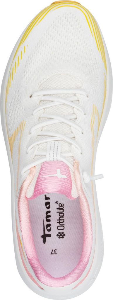 Tamaris Damen Schnürschuh Textil Mesh Vegan 1-23781-45, Größe:41 EU, Farbe:Rosa