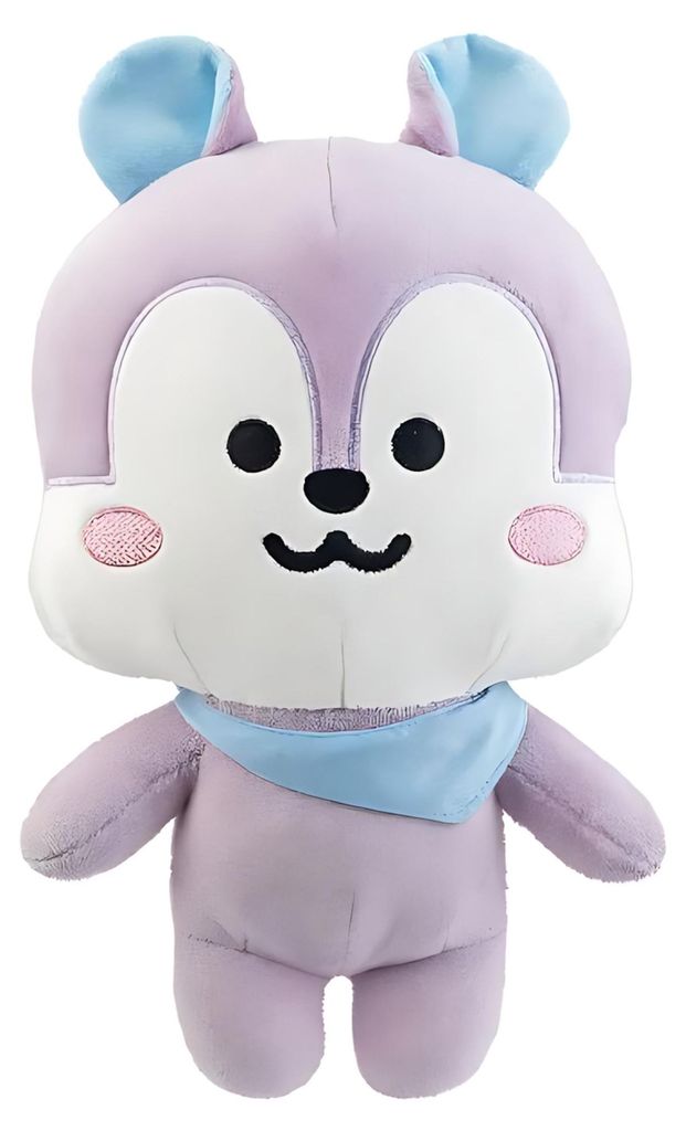 Aurora, 61574, BT21 Official Merchandise Inside MANG Plush Doll Medium 11in Purple, Soft Toy