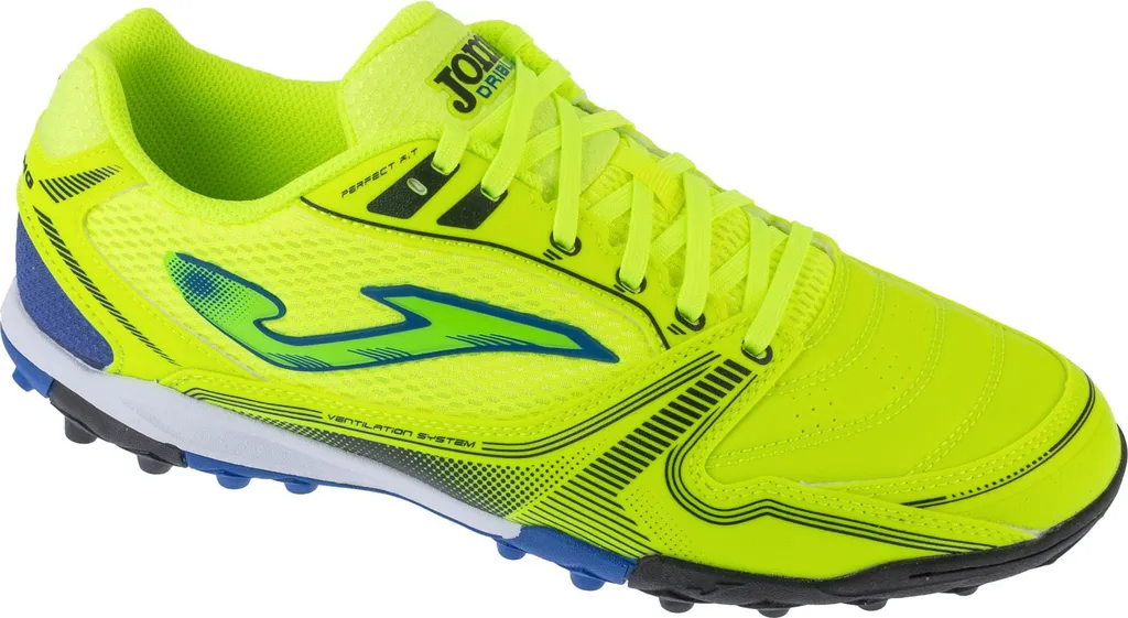 Chaussures Joma Dribling 2509 TF Jaunes pour Football sur Synthétique