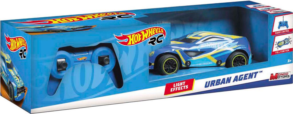 Hot Wheels RC ferngesteuertes Auto Urban Agent 1:24 mit Fernbedienung