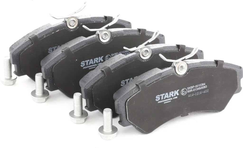Plaquettes de frein avant T4 pour stopper les sifflements STARK