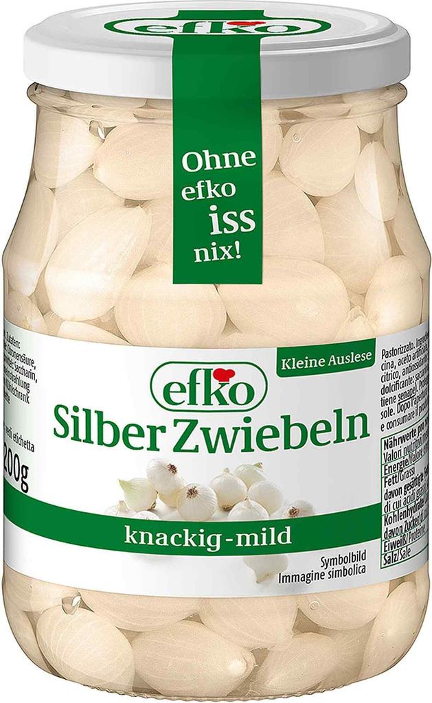 efko Silber Zwiebeln 330g