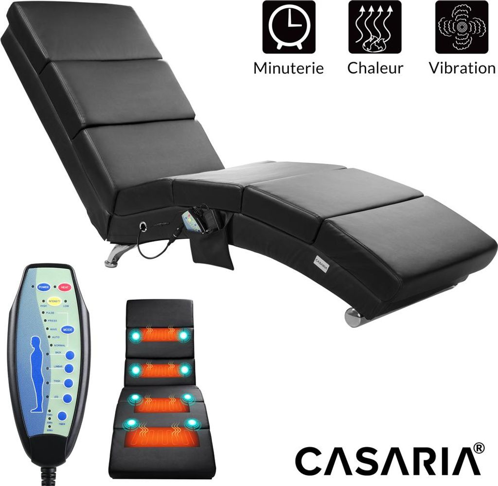 Casaria Méridienne London Chaise longue d’intérieur design Image du produit 