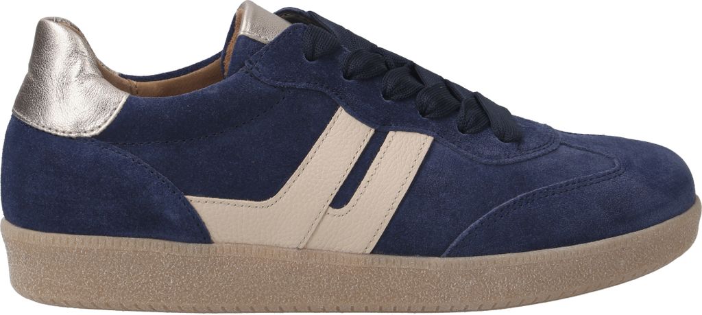 Gabor Sneaker 3.300.16, Rauleder, Blau, Damen
