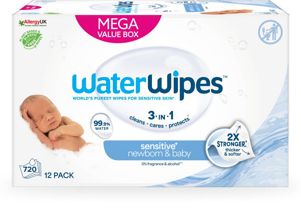 Chusteczki Nawilzane Dla Dzieci (60X12) 99.9% Wody # ** Zdjęcie produktu 