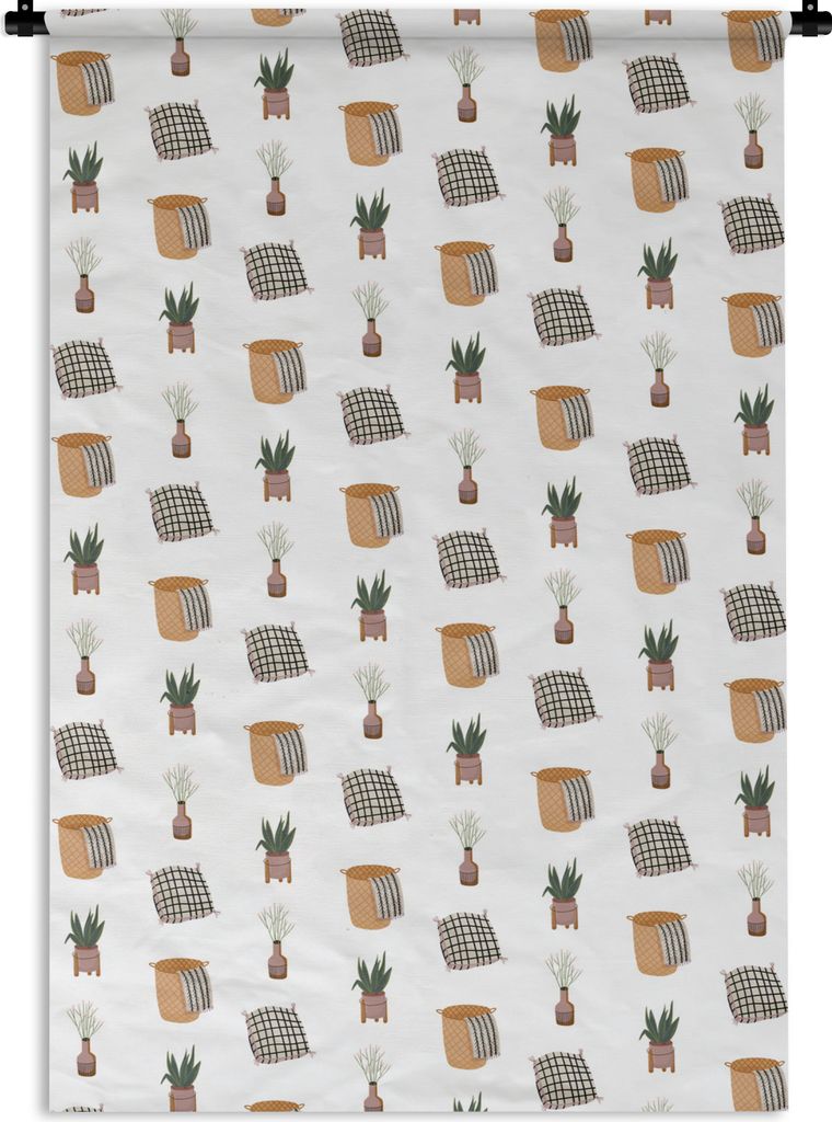 MuchoWow Wandteppich Wandbehang Wohnzimmer - Accessoires - Muster 120x180 cm Tapisserie Dekoration Wandtuch - Schlafzimmer - Dekorationen für da...