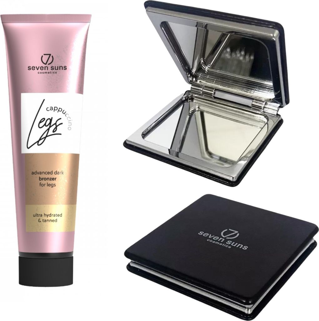 7suns Cappuccino Legs Bronzer Accelerator + Gratis Doppelspiegel