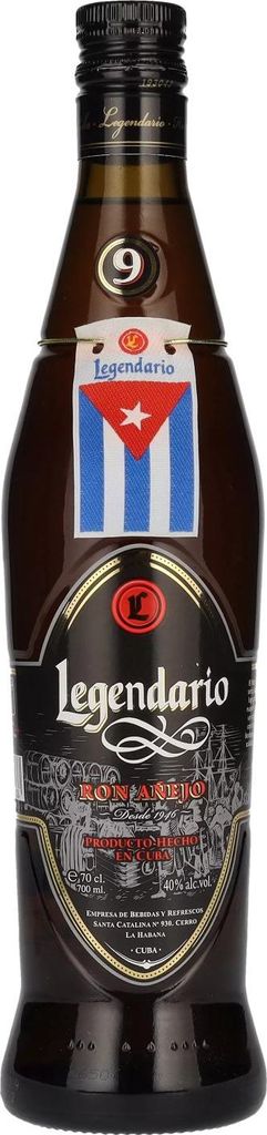 Legendario Ron 9 Añejo 40% Vol. 0,7l Produktbild 
